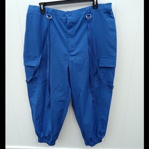 SHEIN CURVE+ Women's Plus Size Flap Pocket Straps Pants​ Size 4XL